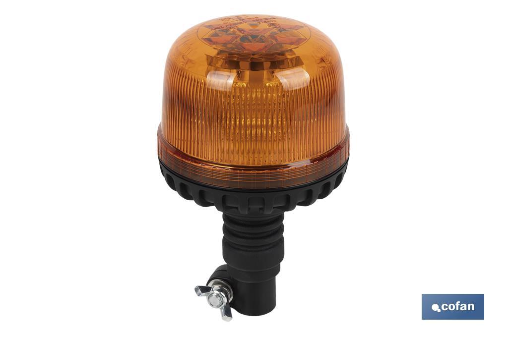 LUZ LED ESTACIONARIA DESTELLANTE ECE R65 SOPORTE 12/24V IP66