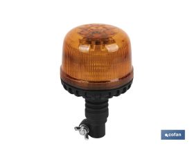 LUZ LED ESTACIONARIA DESTELLANTE ECE R65 SOPORTE 12/24V IP66