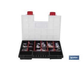 MALETIN 400 ARANDELAS DE COBRE