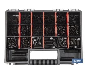 MALETIN SURTIDO ESPARRAGOS DIN 913 C-45 H