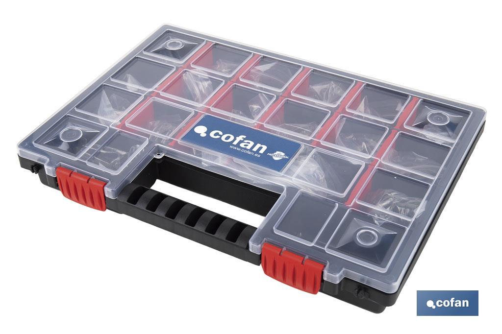 MALETIN SURTIDO ESPARRAGOS DIN 914 C-45