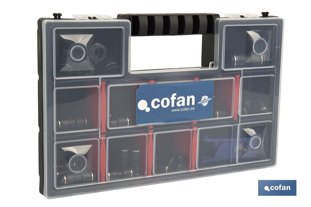 SURTIDO EMERGENCIA RACORES PLÁSTICO (38 pcs)