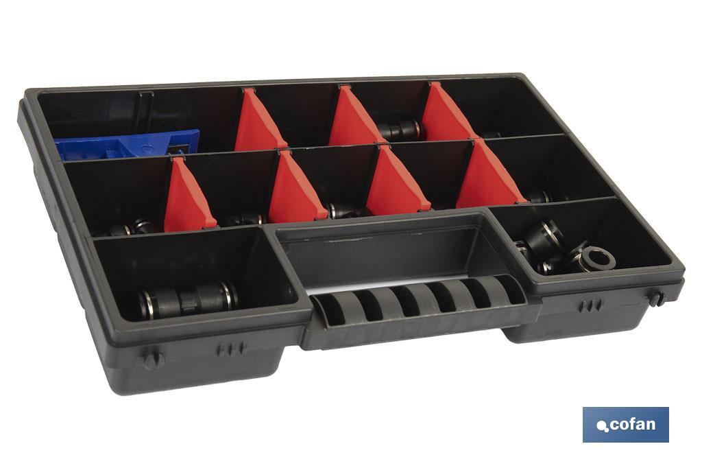 SURTIDO EMERGENCIA RACORES PLÁSTICO (38 pcs)