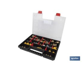 MALETIN RACORES METÁLICOS RAUFOSS 90 pcs