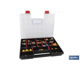 MALETIN RACORES METÁLICOS RAUFOSS 90 pcs