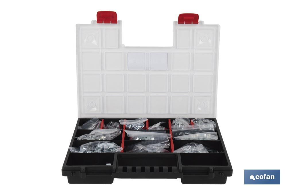 MALETIN ABRAZADERAS MET. DOS OREJAS