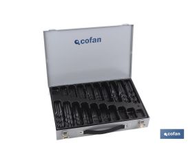 MALETIN SURTIDO BROCAS HSS 1-10 - 250 Und