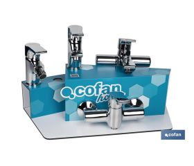 KIT DE GRIFERIA + EXPOSITOR MODELO ROSS