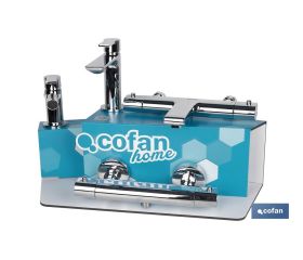 KIT DE GRIFERIA + EXPOSITOR MODELO MATHESON