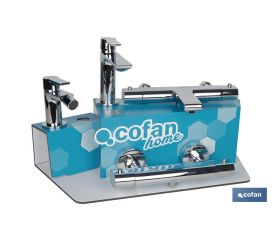 KIT DE GRIFERIA + EXPOSITOR MODELO MATHESON