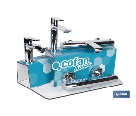 KIT DE GRIFERIA + EXPOSITOR MODELO MATHESON