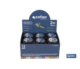 EXPOSITOR FLEXÓMETRO STANDARD + MOSQUETÓN 12 UDS.