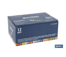 EXPOSITOR FLEXÓMETRO STANDARD + MOSQUETÓN 12 UDS.