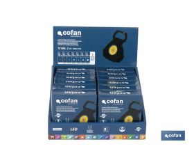 EXPOSITOR LLAVERO LINTERNA 12 UDS