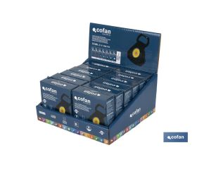 EXPOSITOR LLAVERO LINTERNA 12 UDS