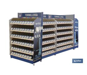 Expositor Tornillería Mod. 4 / 360 Gavetas