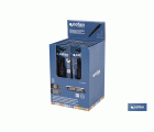 EXPOSITOR DE CÚTER ANTIDESLIZANTE HEAVY DUTY 9 MM 12 UDS.