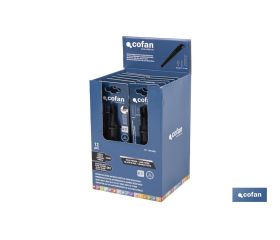 EXPOSITOR DE CÚTER ANTIDESLIZANTE HEAVY DUTY 9 MM 12 UDS.