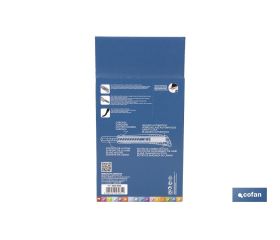 EXPOSITOR DE CÚTER ANTIDESLIZANTE HEAVY DUTY 9 MM 12 UDS.