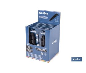 EXPOSITOR DE CÚTER ANTIDESLIZANTE HEAVY DUTY 18 MM 12 UDS.