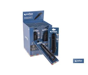 EXPOSITOR DE CÚTER ANTIDESLIZANTE HEAVY DUTY 18 MM 12 UDS.