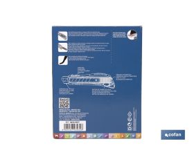 EXPOSITOR DE CÚTER ANTIDESLIZANTE HEAVY DUTY 18 MM 12 UDS.