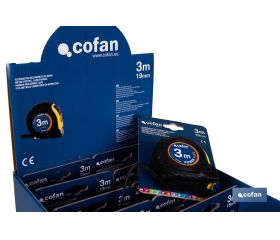 EXPOSITOR DE FLEXÓMETROS CON PROTECCIÓN DE GOMA 19 MM X 3 M 12 UDS.