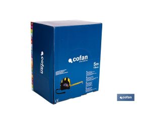 EXPOSITOR DE FLEXÓMETROS CON PROTECCIÓN DE GOMA 19 MM X 5 M 12 UDS.