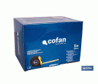 EXPOSITOR DE FLEXÓMETROS CON PROTECCIÓN DE GOMA 25 MM X 5 M 6 UDS.