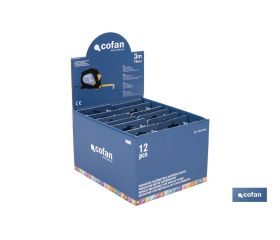 Expositor para flexómetros antideslizantes de Cofan | Incluyen los flexómetros | Varias medidas y capacidades