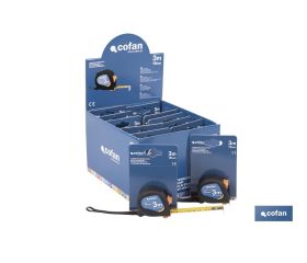 EXPOSITOR DE FLEXÓMETROS ANTIDESLIZANTES 16 MM X 3 M 12 UDS.