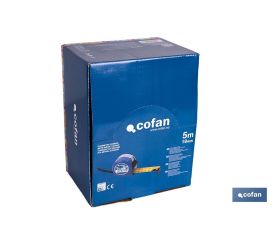 EXPOSITOR FLEXÓMETRO ESTÁNDAR 19 MM X 5 M 12 UDS.