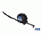 EXPOSITOR FLEXÓMETRO HOJA NEGRA DOBLE CARA 16 MM X 3 M 12 UDS.