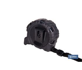 EXPOSITOR FLEXÓMETRO HOJA NEGRA DOBLE CARA 16 MM X 3 M 12 UDS.