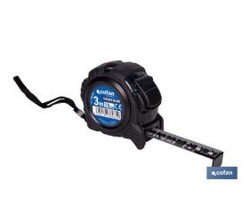 EXPOSITOR FLEXÓMETRO HOJA NEGRA DOBLE CARA 19 MM X 3 M 12 UDS.