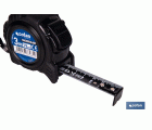 EXPOSITOR FLEXÓMETRO HOJA NEGRA DOBLE CARA 19 MM X 3 M 12 UDS.