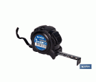 EXPOSITOR FLEXÓMETRO HOJA NEGRA DOBLE CARA 19 MM X 5 M 12 UDS.