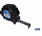 EXPOSITOR FLEXÓMETRO HOJA NEGRA DOBLE CARA 19 MM X 5 M 12 UDS.