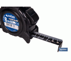 EXPOSITOR FLEXÓMETRO HOJA NEGRA DOBLE CARA 25 MM X 8 M 6 UDS.
