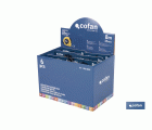 EXPOSITOR DE FLEXÓMETROS 25 MM X 8 M 6 UDS.