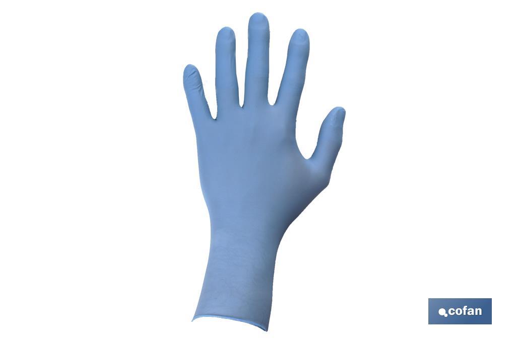 EXPOSITOR CAJA 30 UNDS. GUANTES NITRILO T-L