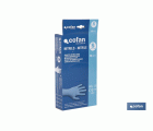 EXPOSITOR CAJA 30 UNDS. GUANTES NITRILO T-S