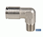 CONEXION CODO  TUBO 4mm. ROSCA 1/4