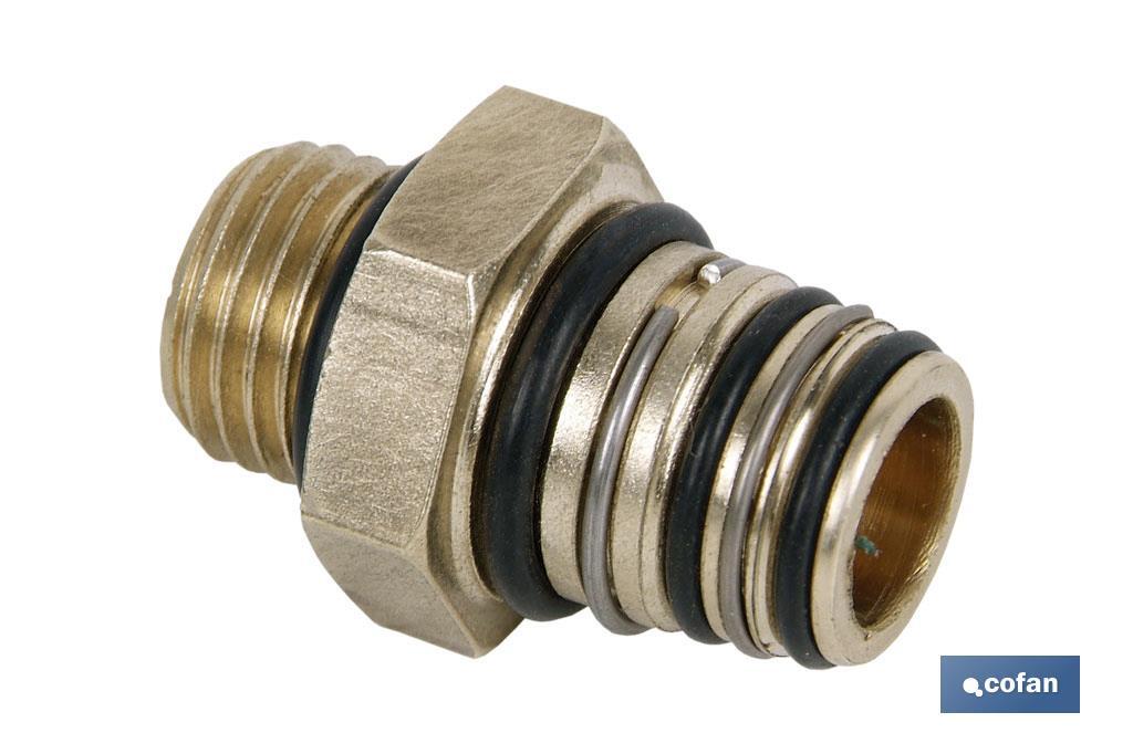 PIVOTE GIRATORIO  R ROSCA 10X100