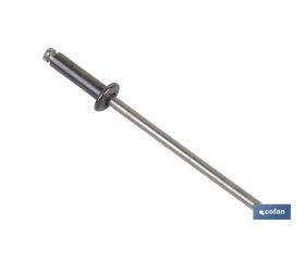 REMACHE ACERO INOX A-2  4 X 16 MM