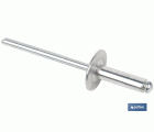 REMACHE ALUMINIO ALA ANCHA D-9,5  3,2 X 8 MM