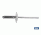 REMACHE ALUMINIO ALA ANCHA D-9,5  3,2 X 8 MM