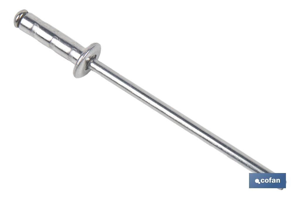 REMACHE ALUMINIO MULTIGRIP 3,2 X 08 MM
