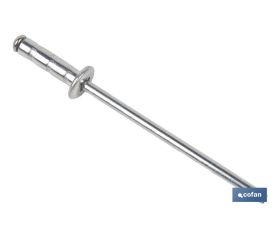 REMACHE ALUMINIO MULTIGRIP 4,8 X 25 MM