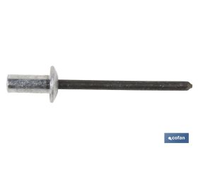 REMACHE ALUMINIO ESTANCO 4 X 8 MM